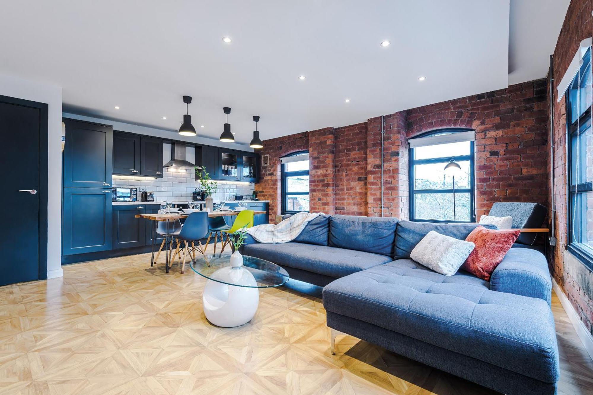 2 King Size Beds In Manhattan Styled Oversize Apartment 利兹 外观 照片