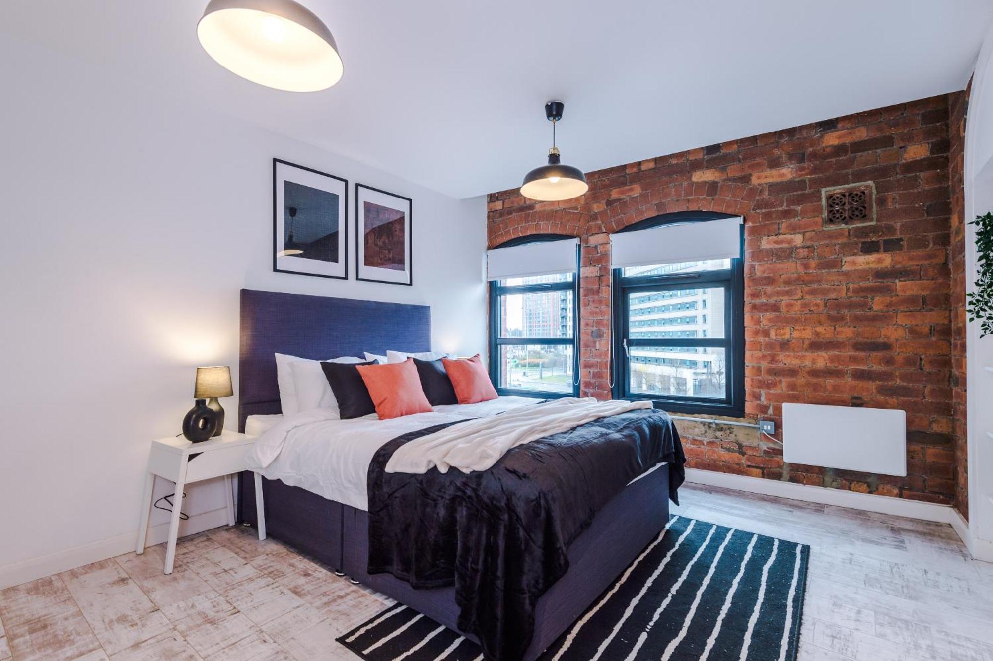 2 King Size Beds In Manhattan Styled Oversize Apartment 利兹 外观 照片